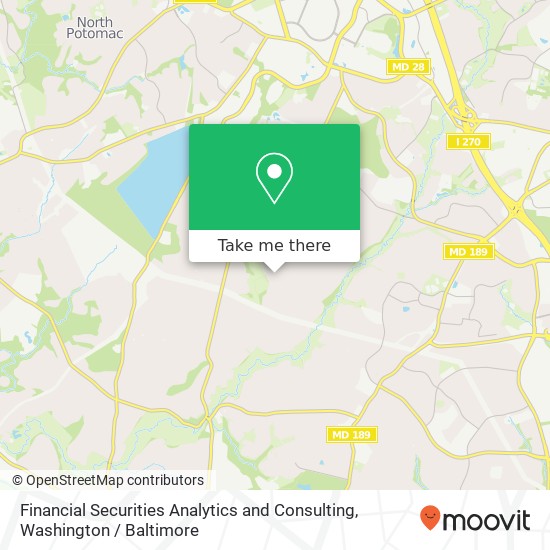 Mapa de Financial Securities Analytics and Consulting, 12805 Spring Dr