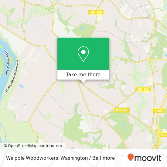 Walpole Woodworkers, 9545 River Rd map