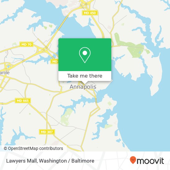 Lawyers Mall map