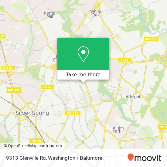 9313 Glenville Rd, Silver Spring, MD 20901 map