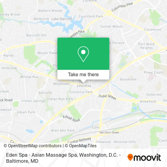 Eden Spa - Asian Massage Spa map