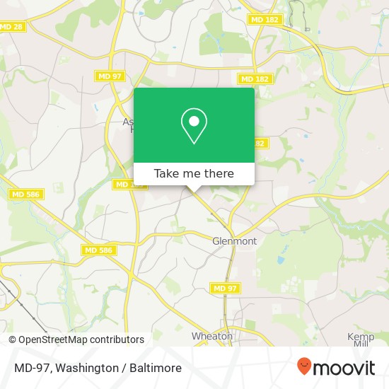 MD-97, Silver Spring, MD 20906 map