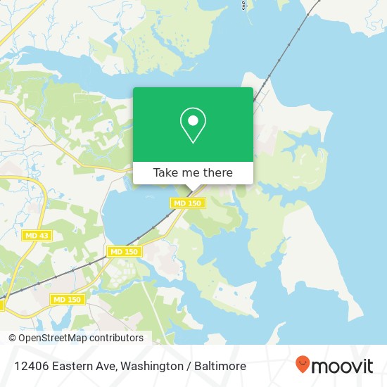 12406 Eastern Ave, Middle River, MD 21220 map