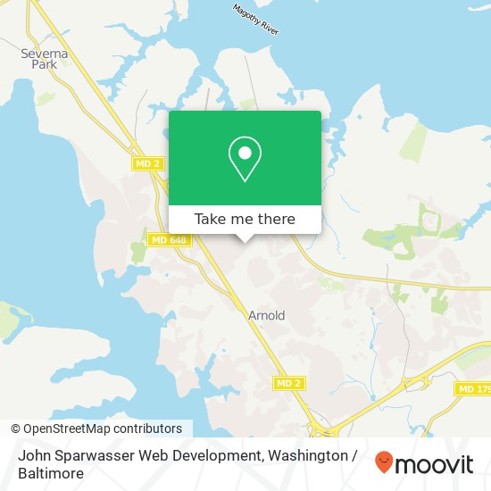 John Sparwasser Web Development, 1247 Timber Turn map