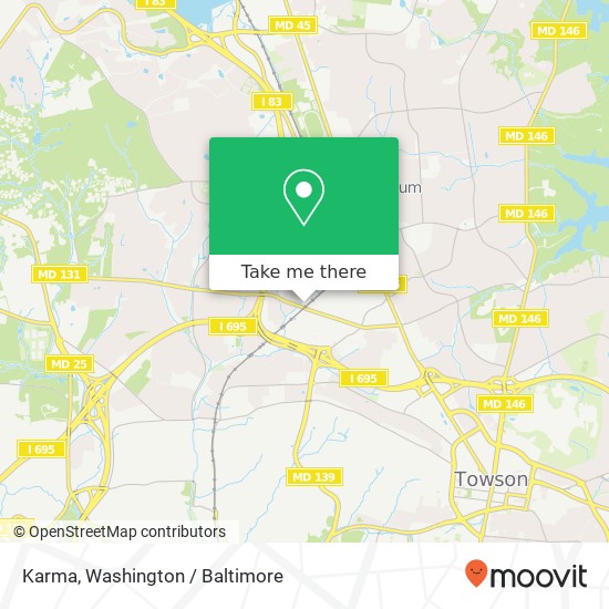 Karma, 1500 Riderwood Dr map