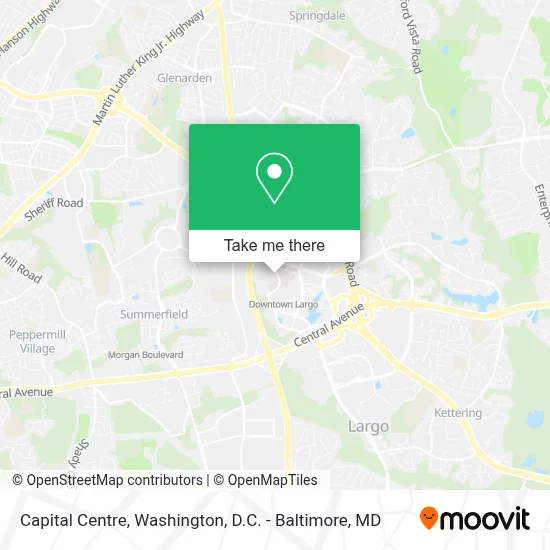 Capital Centre map
