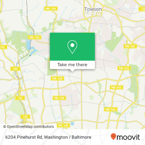 6204 Pinehurst Rd, Baltimore, MD 21212 map