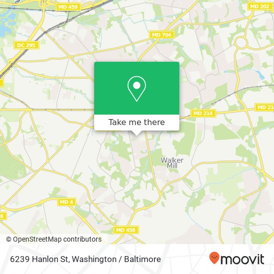 6239 Hanlon St, Capitol Heights, MD 20743 map