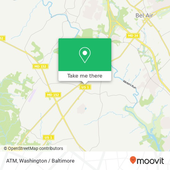 ATM, 1506 Bel Air Rd map