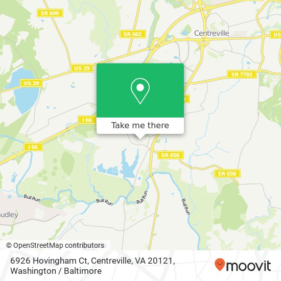 6926 Hovingham Ct, Centreville, VA 20121 map