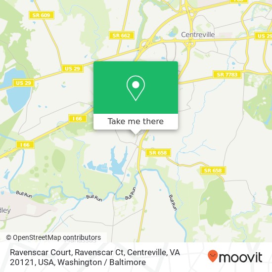Ravenscar Court, Ravenscar Ct, Centreville, VA 20121, USA map