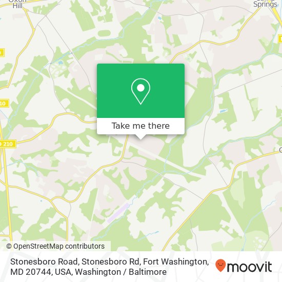 Stonesboro Road, Stonesboro Rd, Fort Washington, MD 20744, USA map