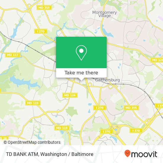 Mapa de TD BANK ATM, 810 W Diamond Ave