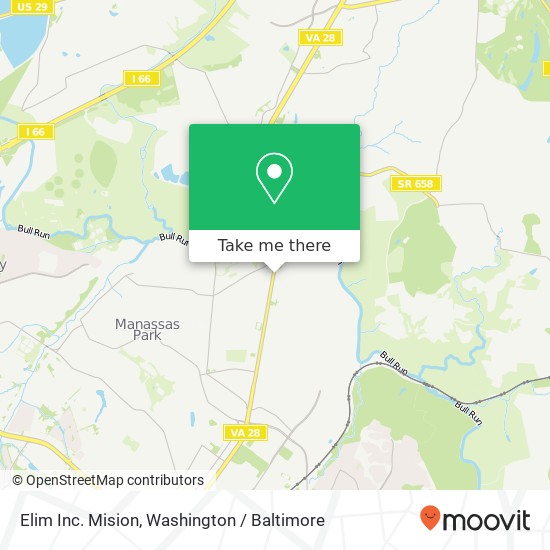 Elim Inc. Mision map