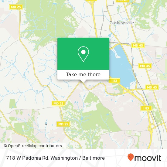 718 W Padonia Rd, Cockeysville, MD 21030 map