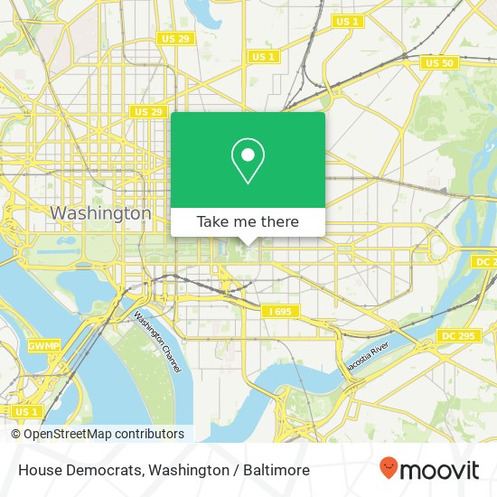 House Democrats map