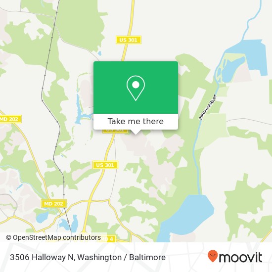 3506 Halloway N, Upper Marlboro, MD 20772 map