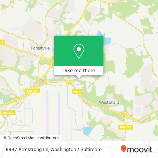 8997 Armstrong Ln, Upper Marlboro, MD 20772 map