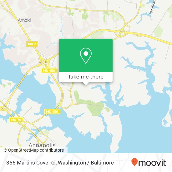 355 Martins Cove Rd, Annapolis, MD 21409 map