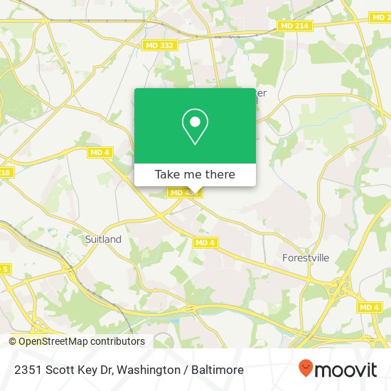 2351 Scott Key Dr, District Heights, MD 20747 map