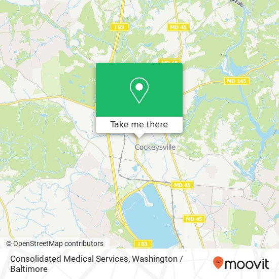 Consolidated Medical Services map