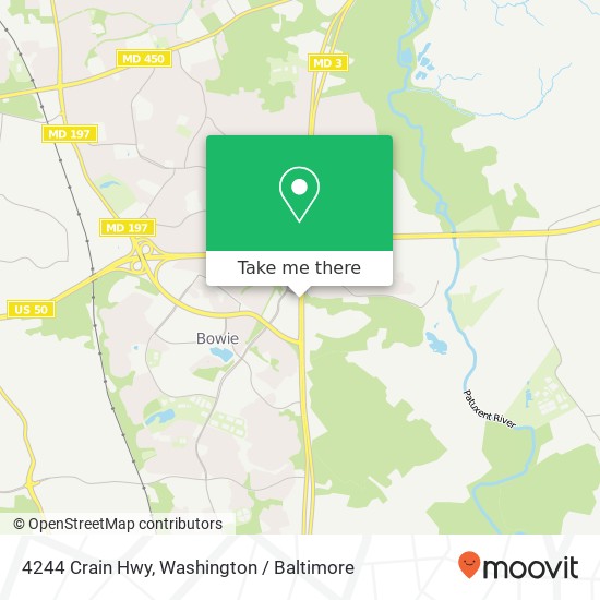 4244 Crain Hwy, Bowie, MD 20716 map