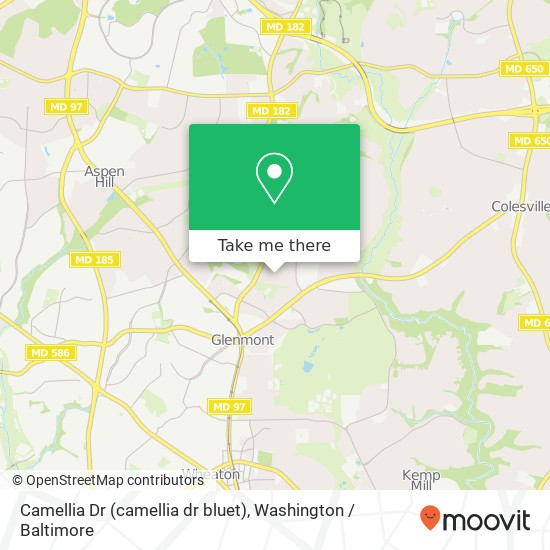 Camellia Dr (camellia dr bluet), Silver Spring, MD 20906 map