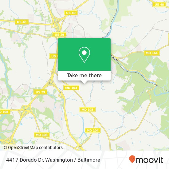 4417 Dorado Dr, Ellicott City, MD 21043 map