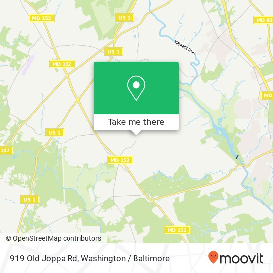 919 Old Joppa Rd, Joppa, MD 21085 map