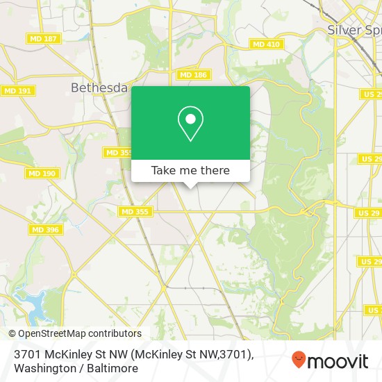 3701 McKinley St NW (McKinley St NW,3701), Washington, DC 20015 map