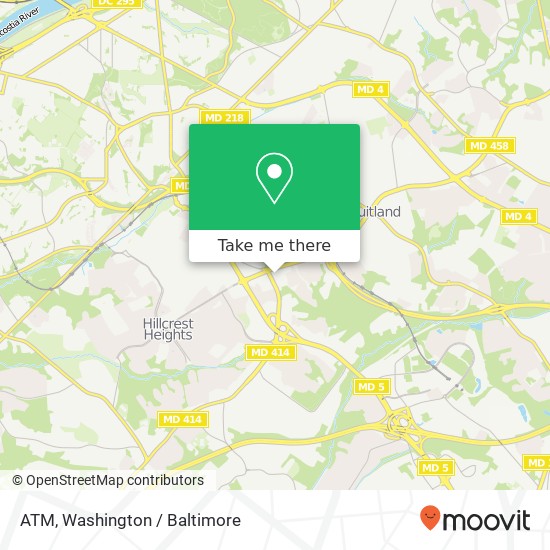 Mapa de ATM, 3664 St Barnabas Rd