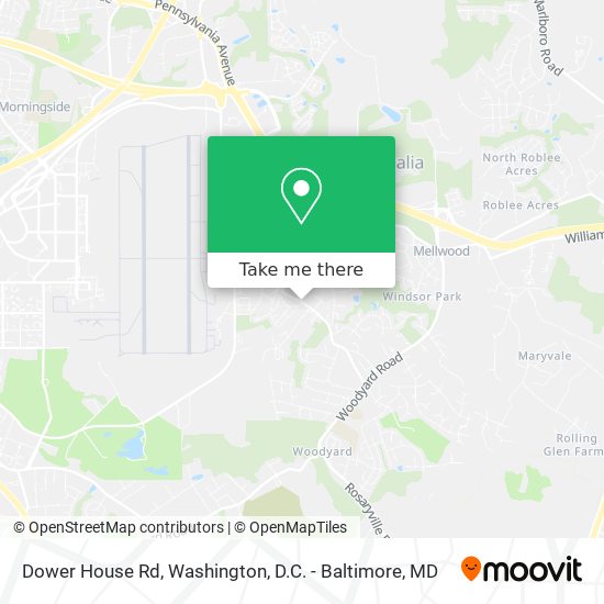 Mapa de Dower House Rd