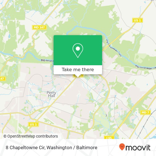 8 Chapeltowne Cir, Nottingham, MD 21236 map