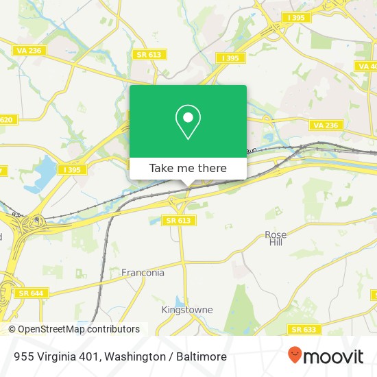955 Virginia 401 map