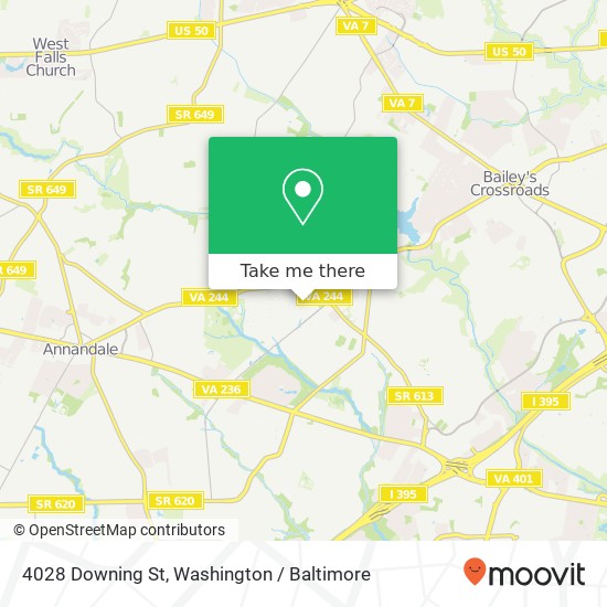 4028 Downing St, Annandale, VA 22003 map