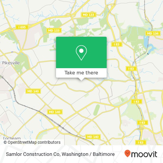 Samlor Construction Co map