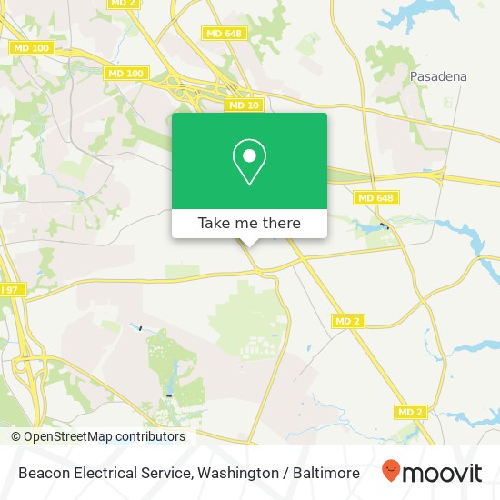 Beacon Electrical Service map