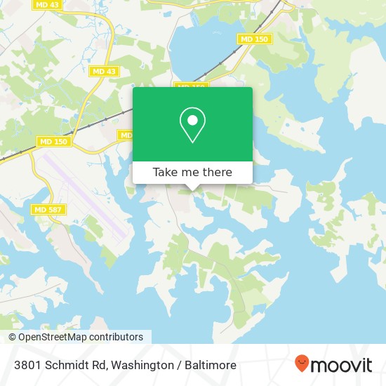 3801 Schmidt Rd, Middle River, MD 21220 map