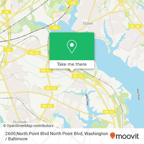 2600,North Point Blvd North Point Blvd, Dundalk, MD 21222 map