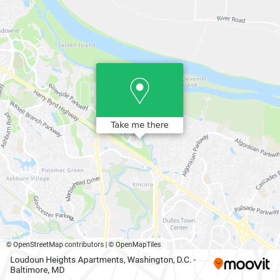 Loudoun Heights Apartments map