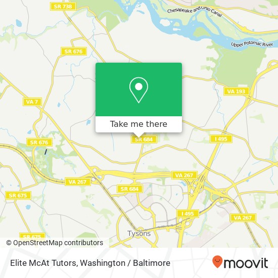 Elite McAt Tutors, 8307 Woodlea Mill Rd map