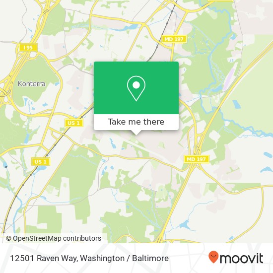 12501 Raven Way, Laurel, MD 20708 map