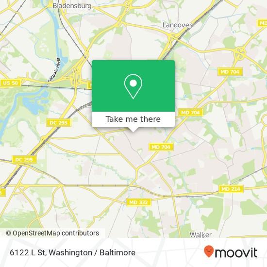 6122 L St, Fairmount Heights, MD 20743 map