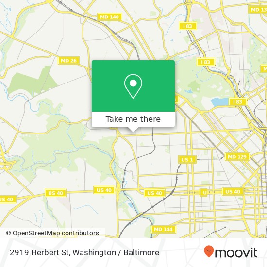 2919 Herbert St, Baltimore, MD 21216 map