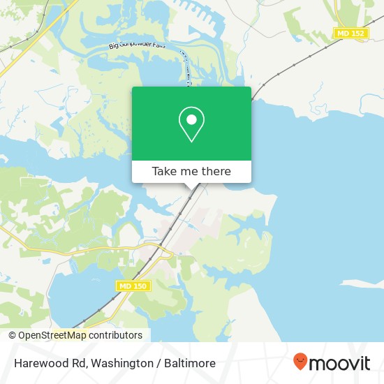 Harewood Rd, Middle River (BALTIMORE), MD 21220 map