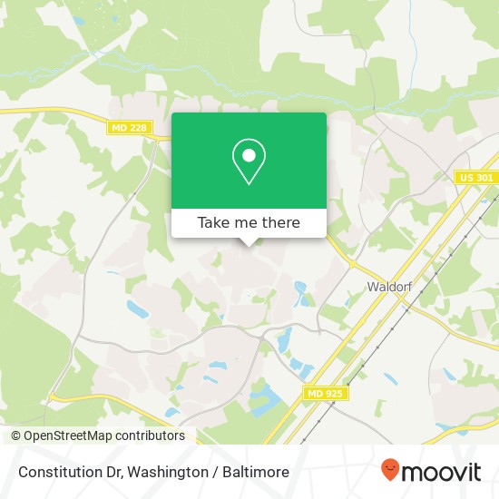 Constitution Dr, Waldorf, MD 20603 map