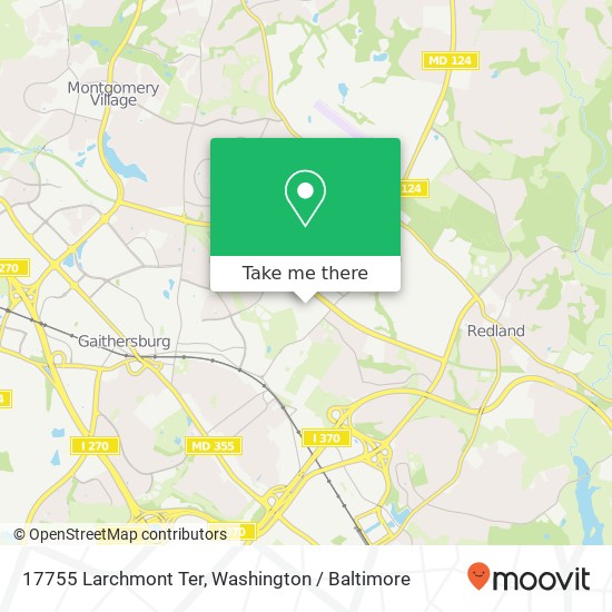17755 Larchmont Ter, Gaithersburg, MD 20877 map