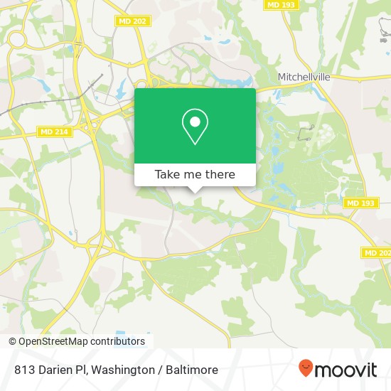 813 Darien Pl, Upper Marlboro, MD 20774 map