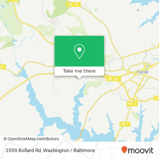 2559 Bollard Rd, Annapolis, MD 21401 map