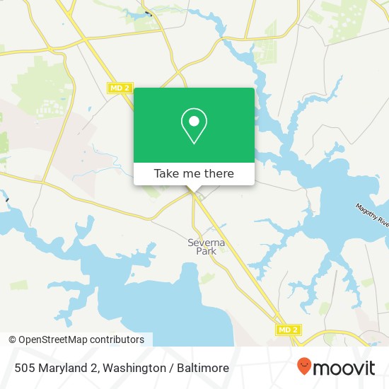 Mapa de 505 Maryland 2